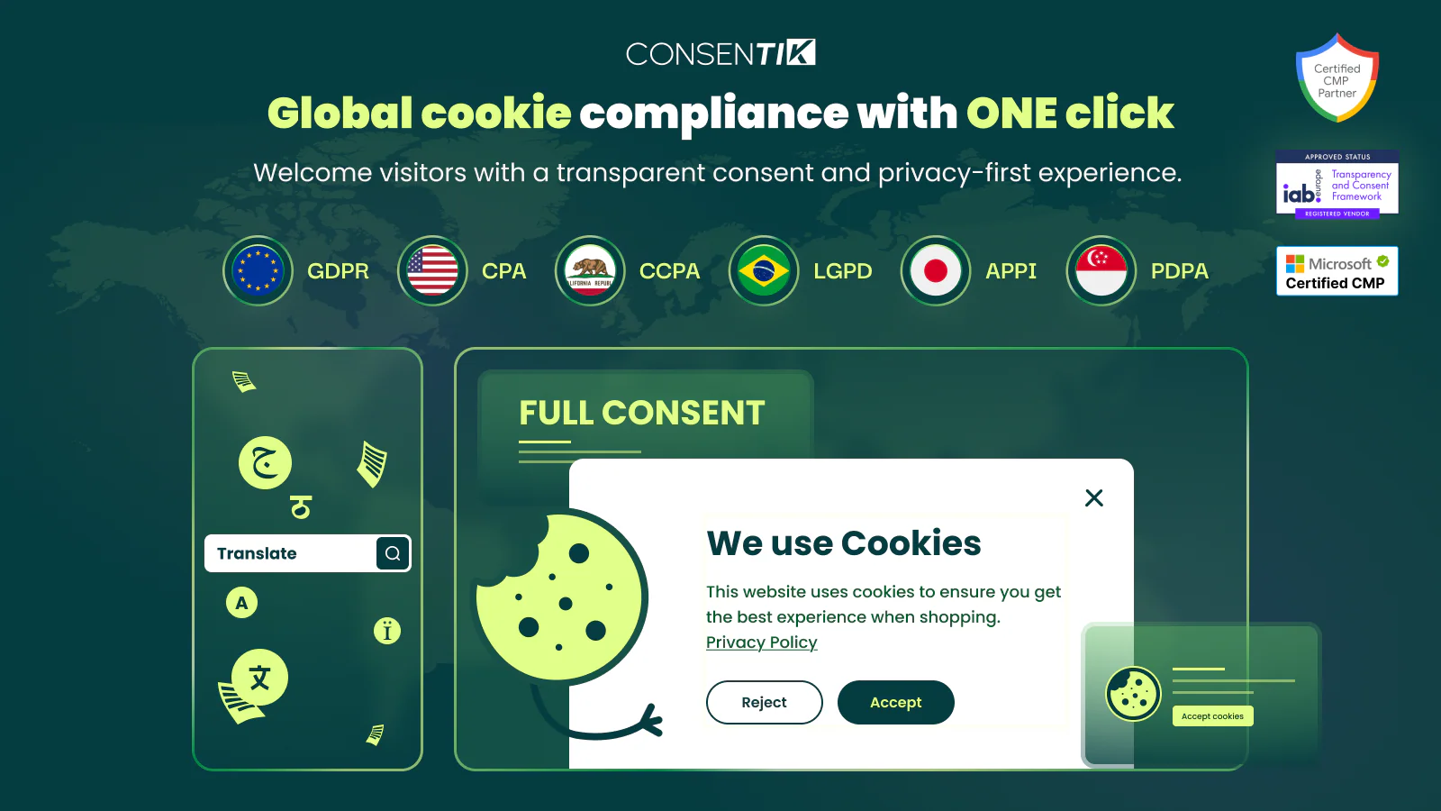 Manage Cookies on Your Website with Consentik 