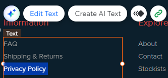 Add Your Policy Content