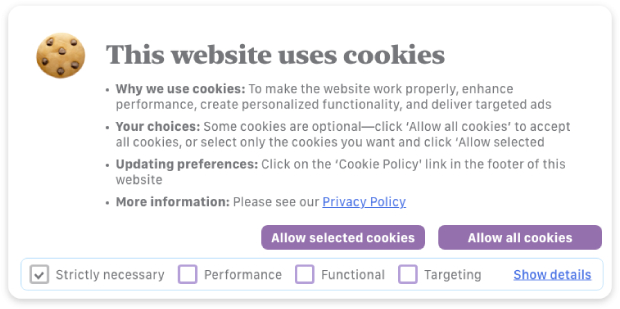 Let Users Choose What They Accept