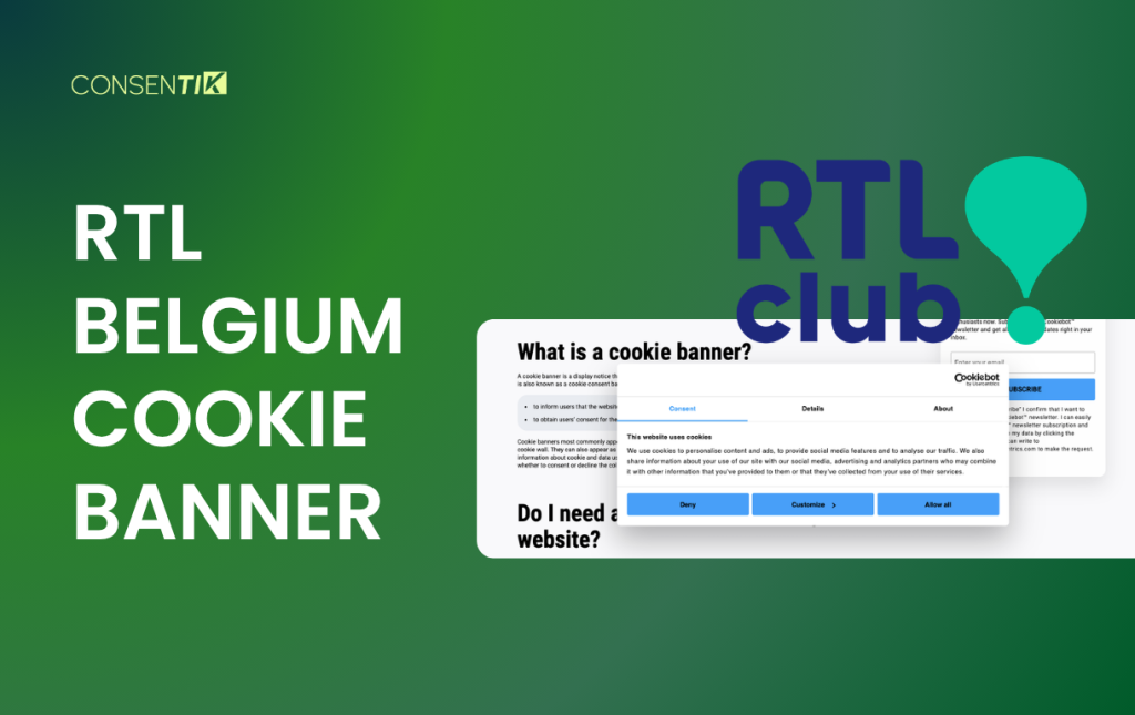 RTL Belgium Cookie Banner Case: What To Learn From Decision 131/2024?